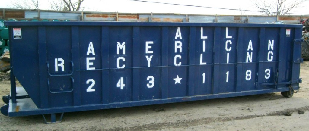 Commercial recycling Austin rolloff dumpster