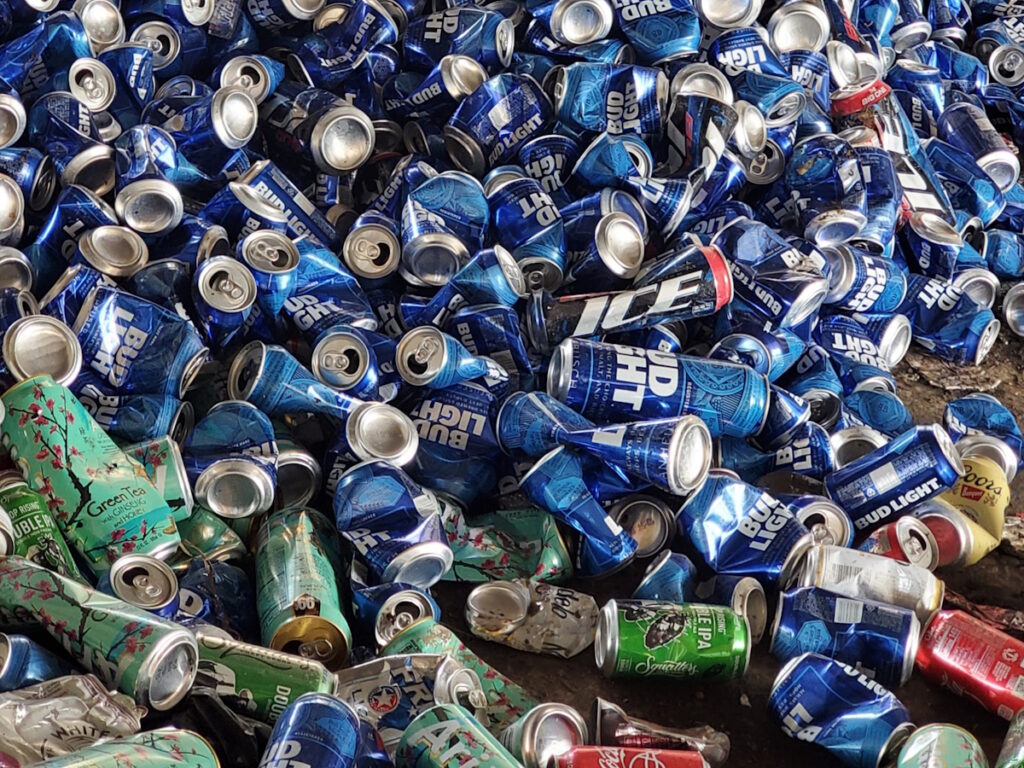 aluminum cans Austin metal scrap yard